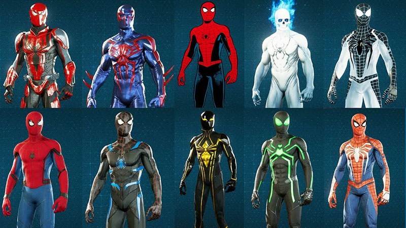 Which spider man PS4 suit is the best